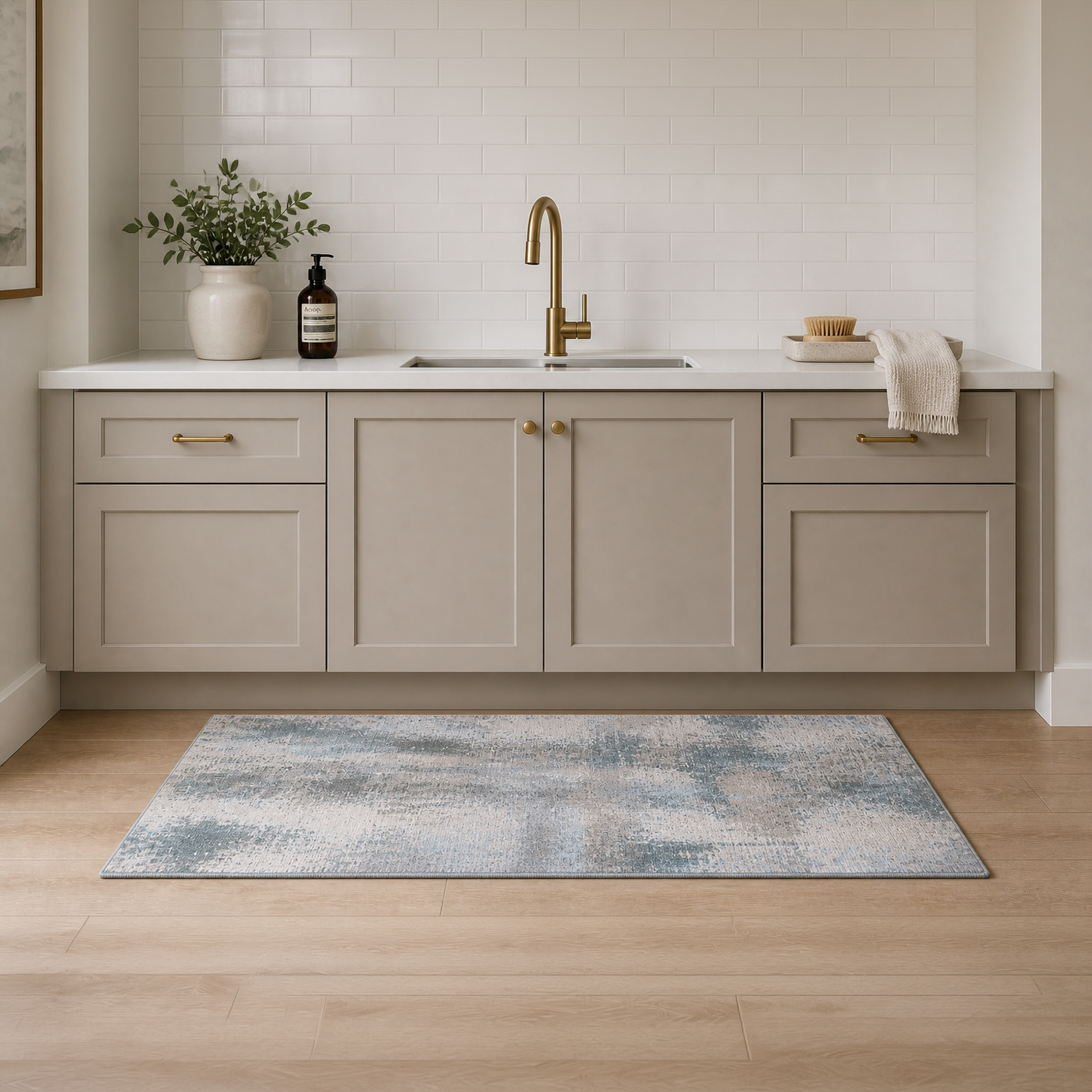 Dune Drift Washable Rug | Entryway