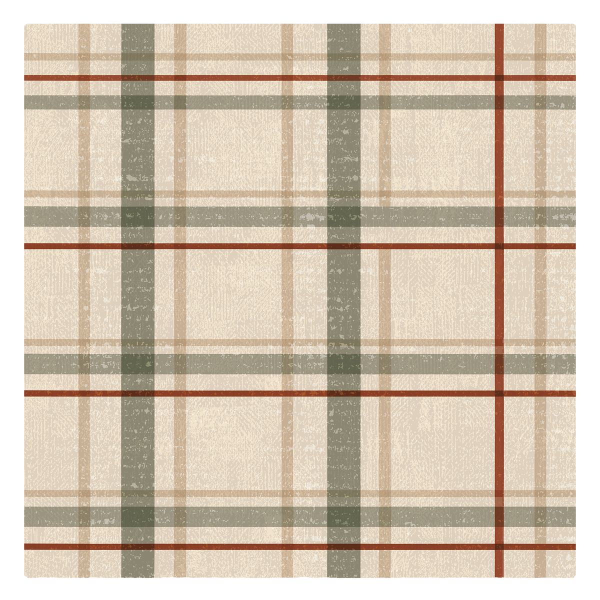 Classic Plaid Tartan Rug