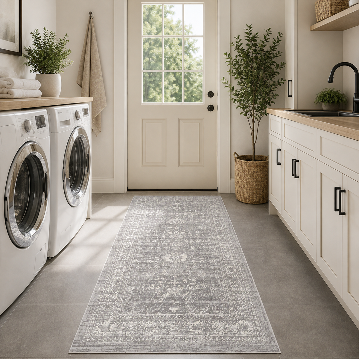 Timeless Gray Heritage Rug