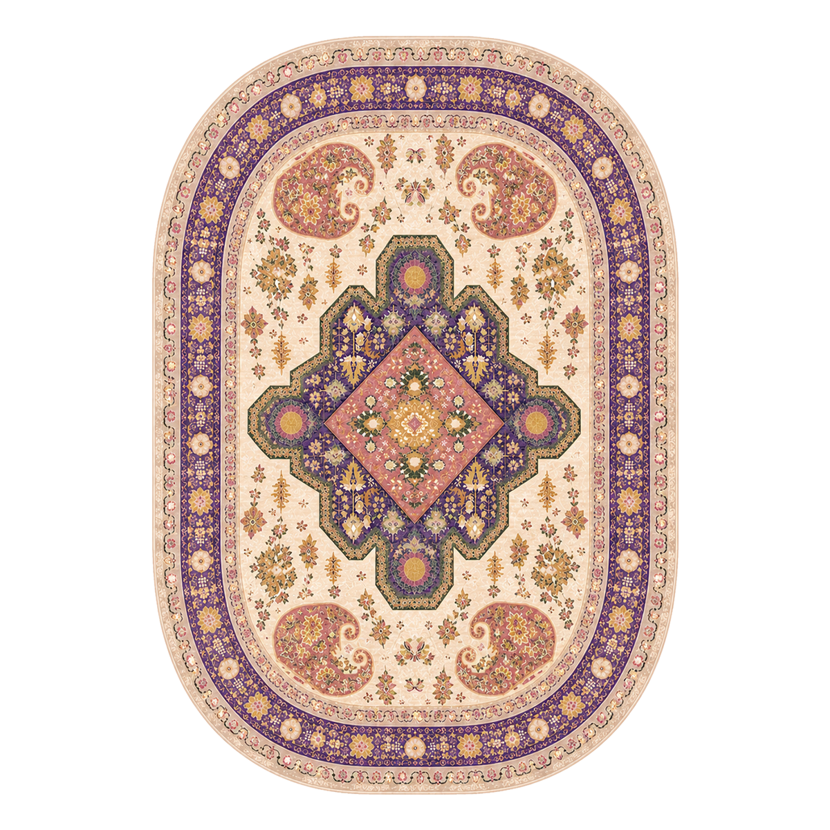Bohemian Jewel Medallion Rug