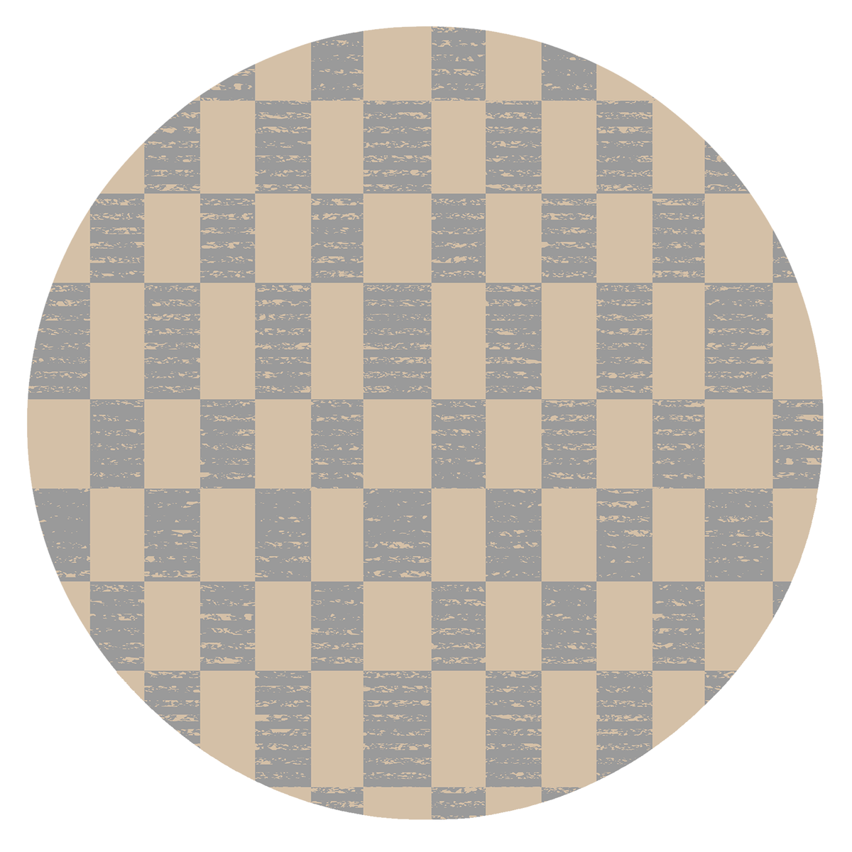 Vertical Checkerboard Rug