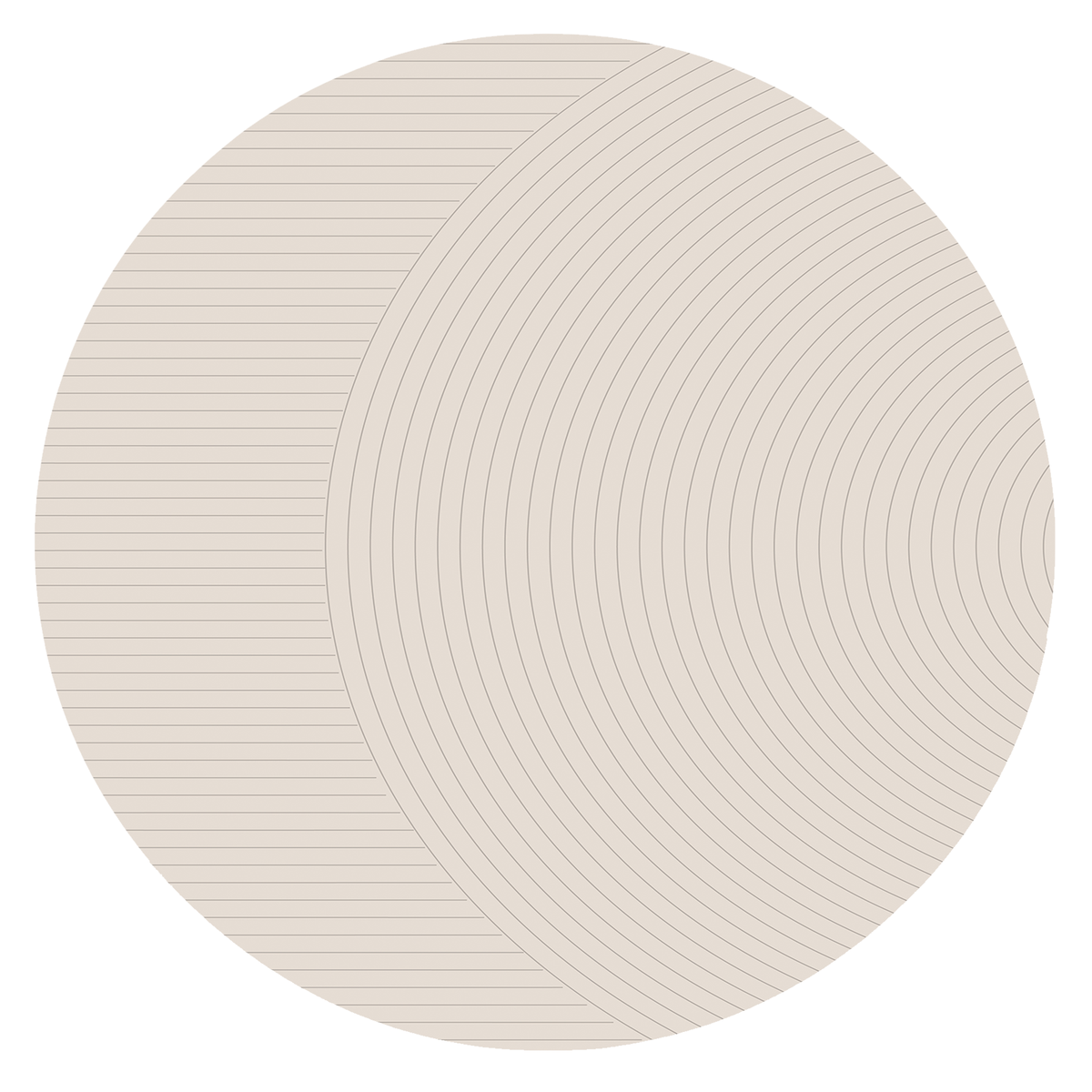 Concentric Horizon Rug