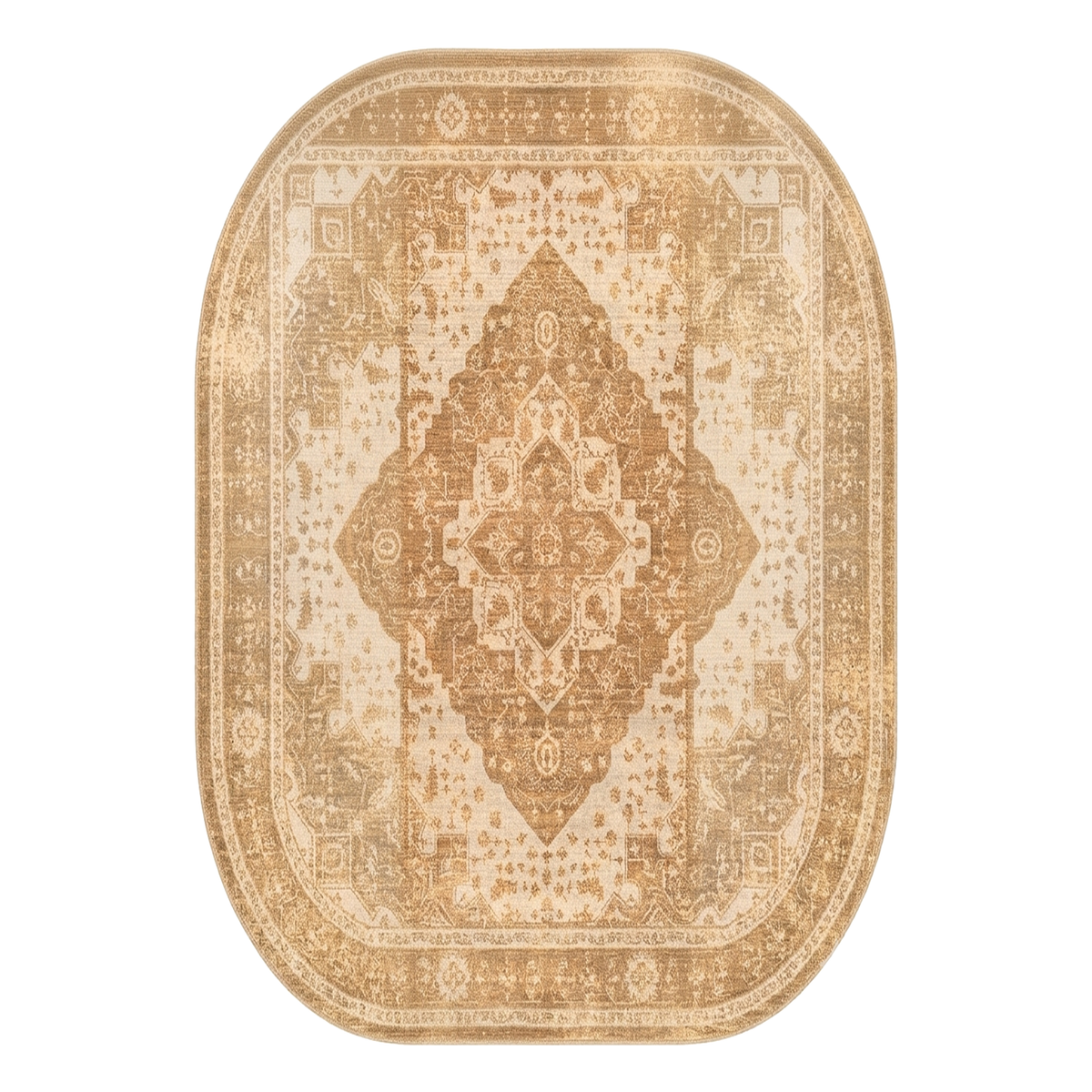 Sandstone Vintage Medallion Rug