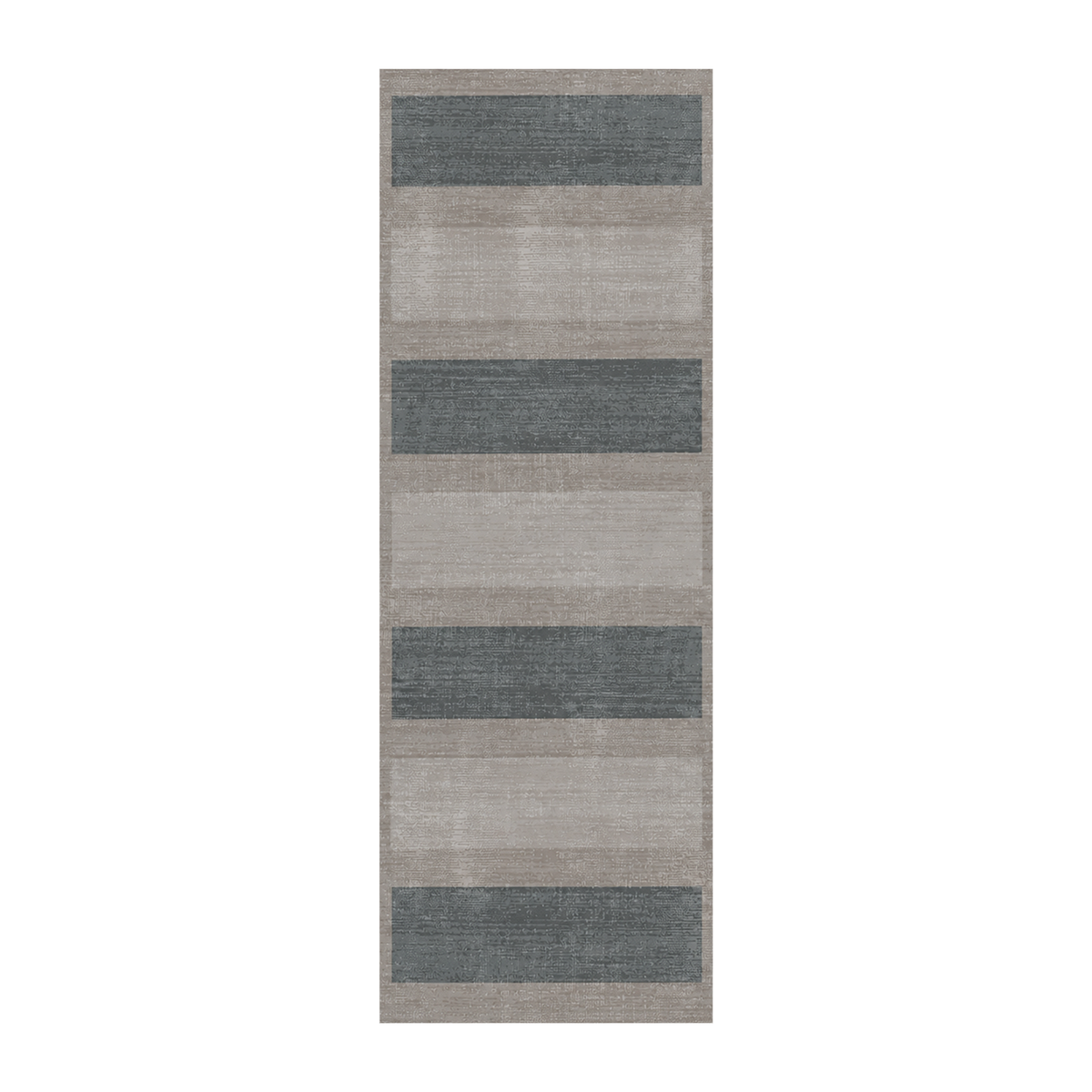 Graphite Band Rug