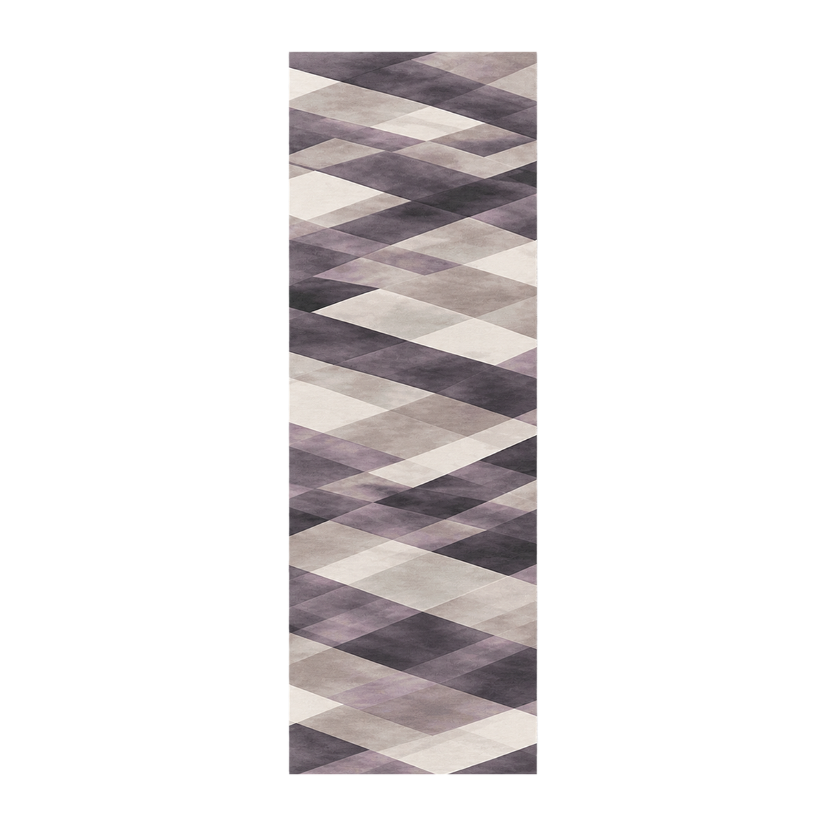 Mauve Prism Geometric Rug