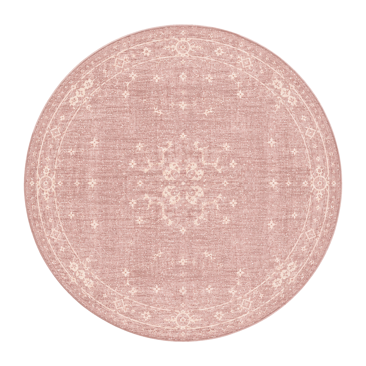 Blush Vintage Medallion Rug