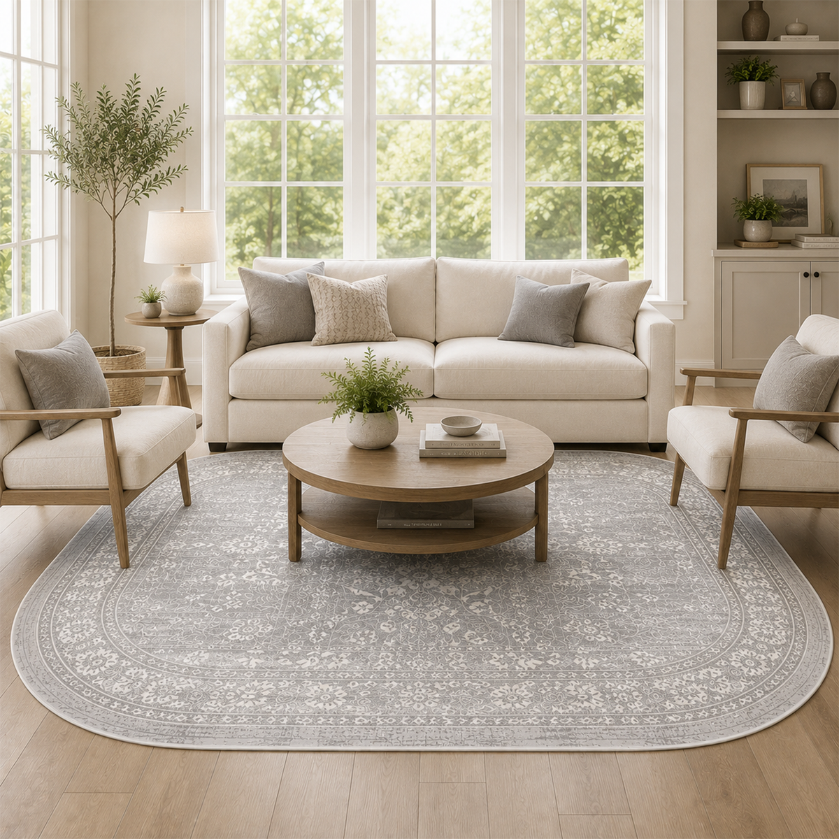 Timeless Gray Heritage Rug