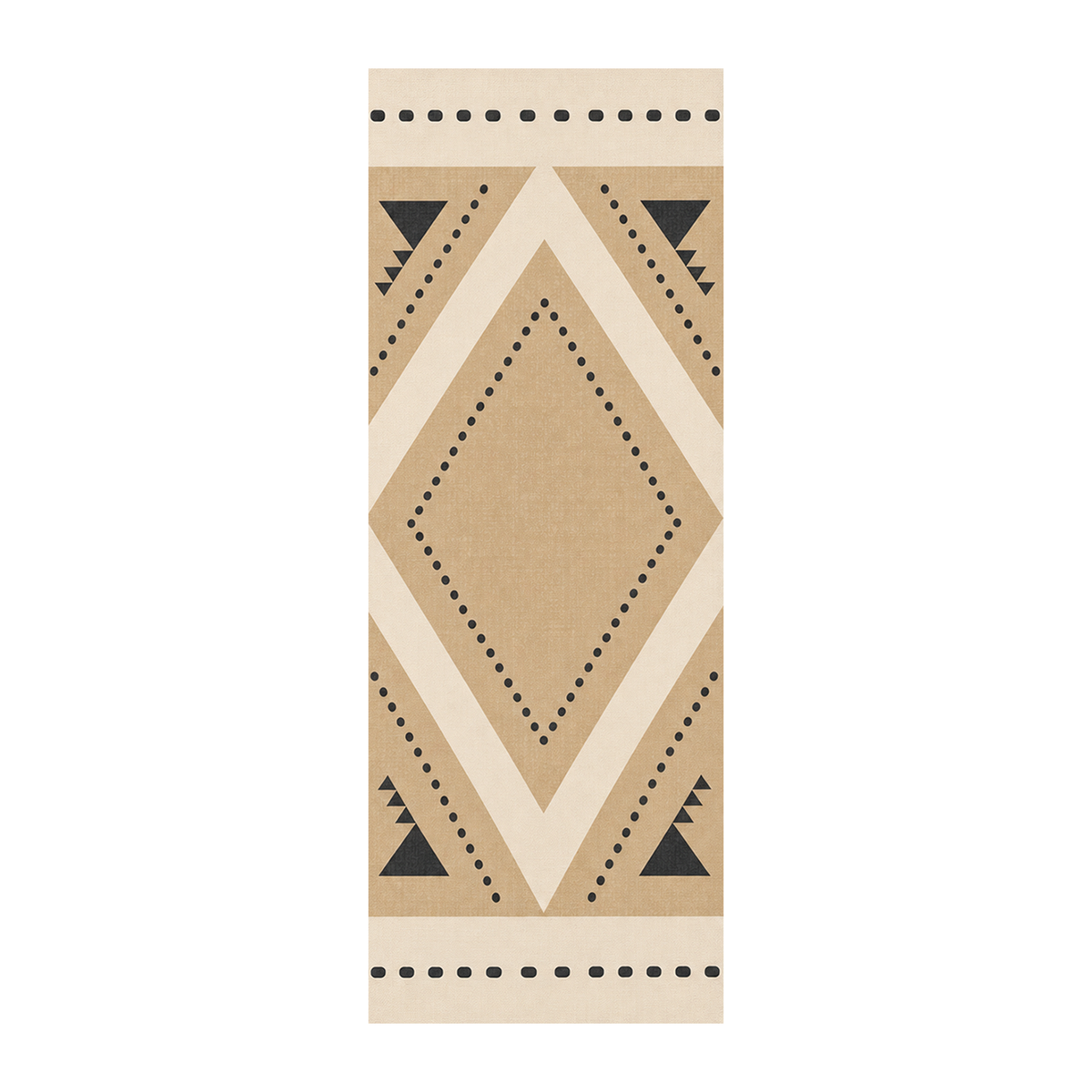 Tribal Diamond Border Rug