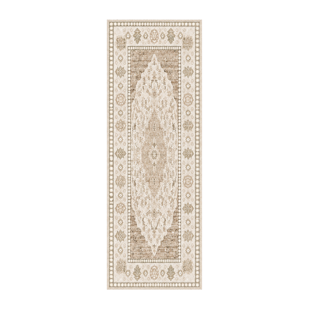 Antique Ivory Floral Rug