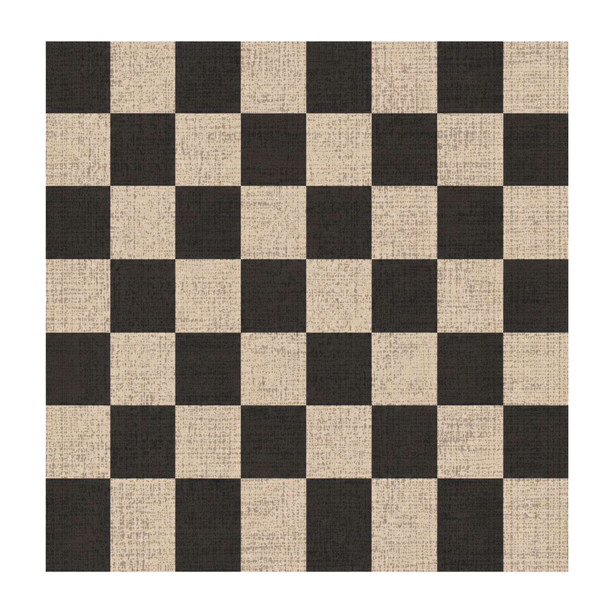 Classic Two-Tone Checkerboard Rug