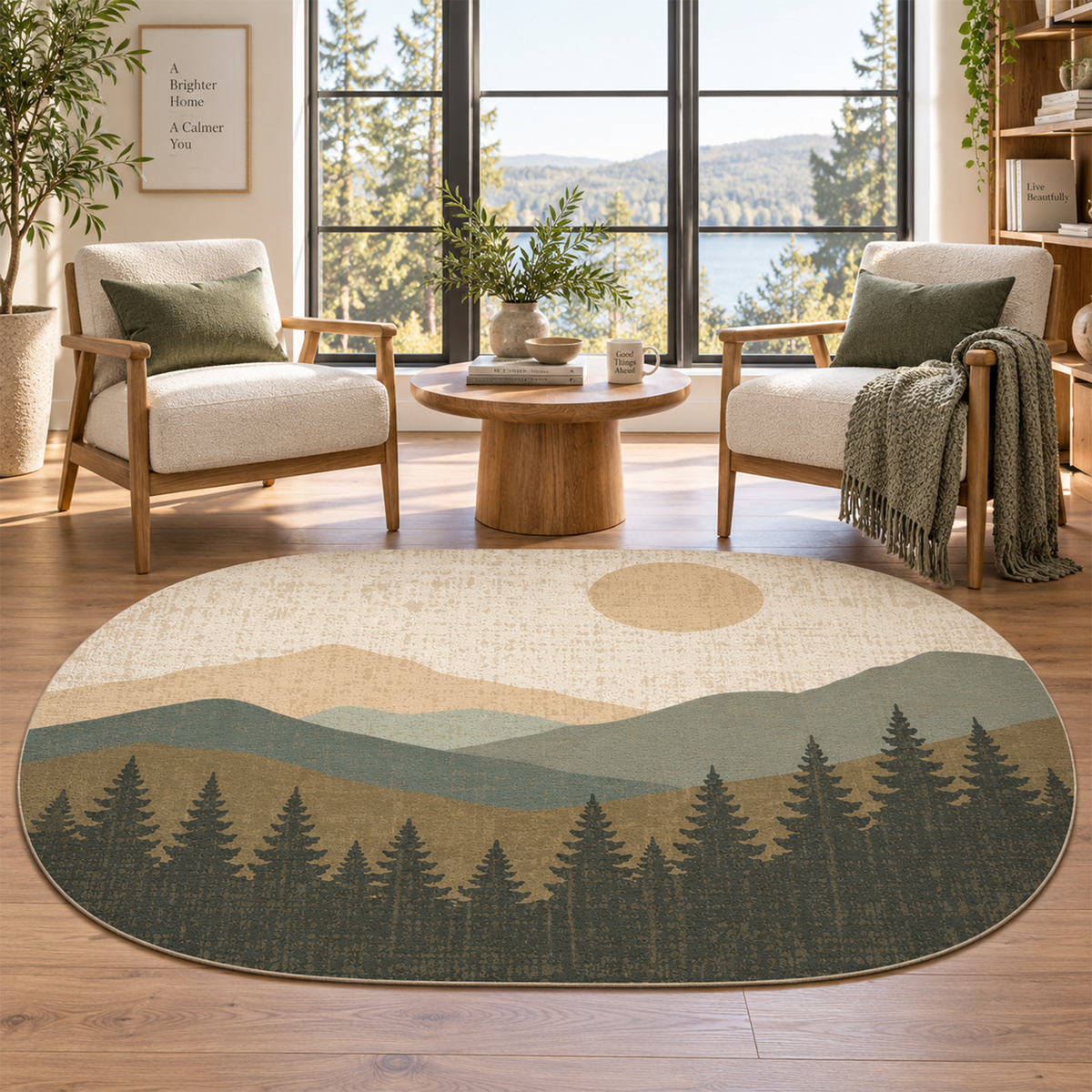 Woodland Peaks Area Rug