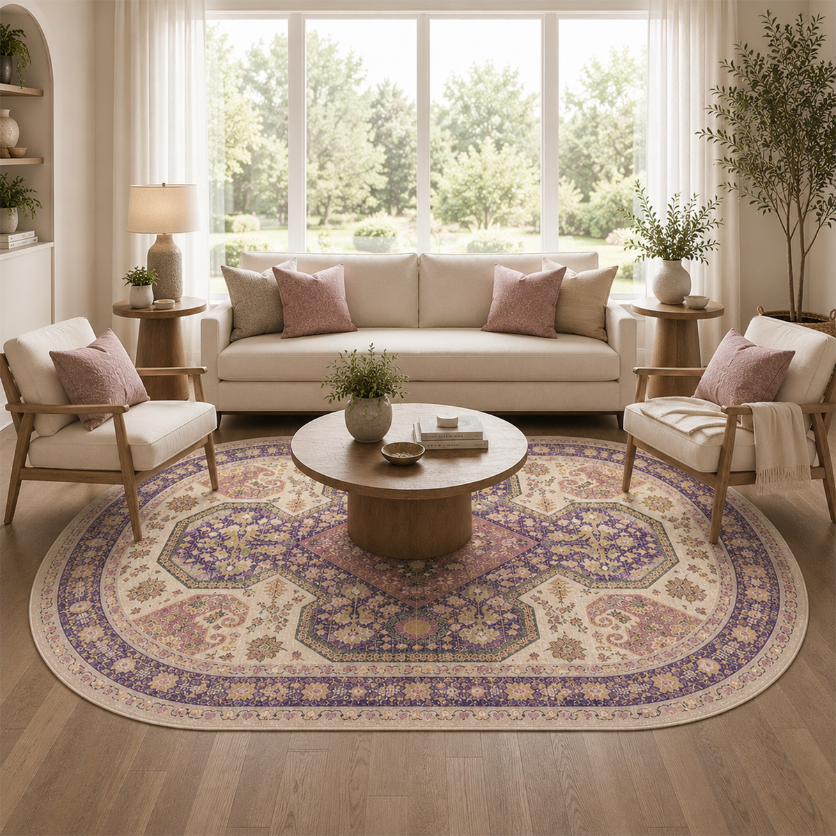 Bohemian Jewel Medallion Rug