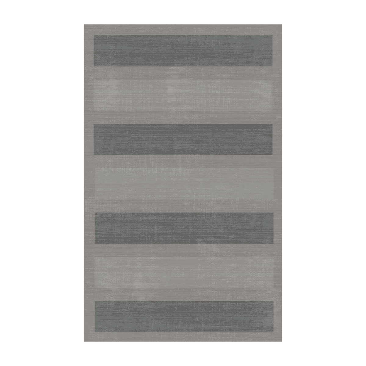 Graphite Band Rug