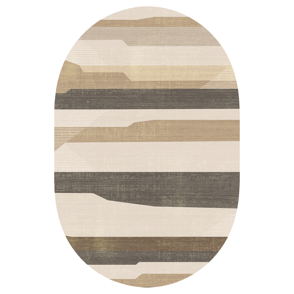 Horizon Stripe Abstract Rug