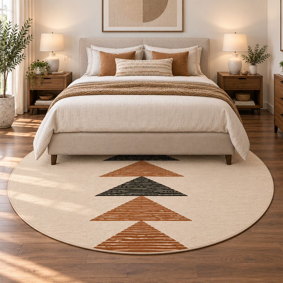 Stacked Triangle Rug