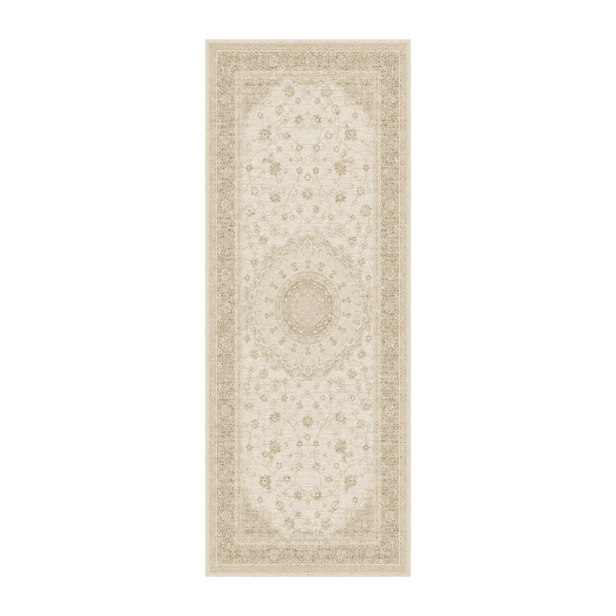 Faded Traditional Medallion Rug