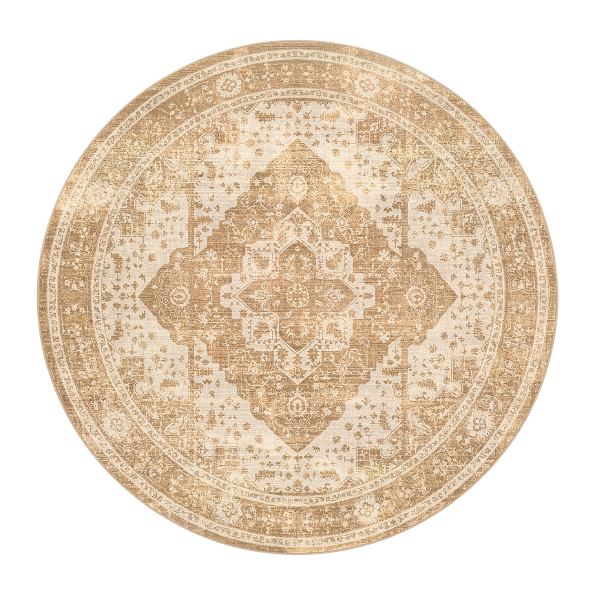 Sandstone Vintage Medallion Rug