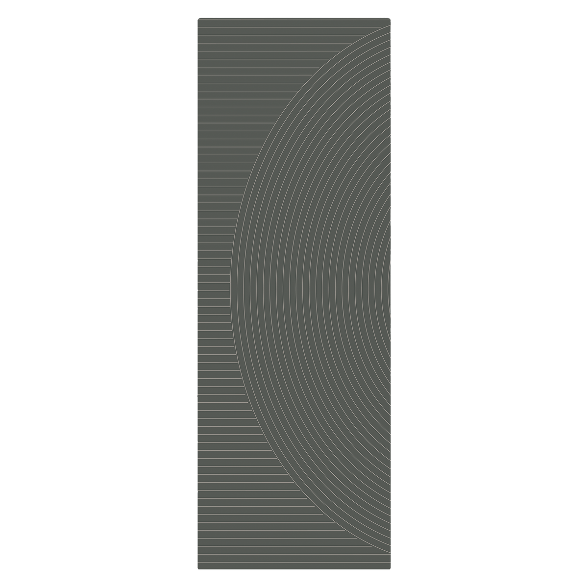 Sage Concentric Arc Rug