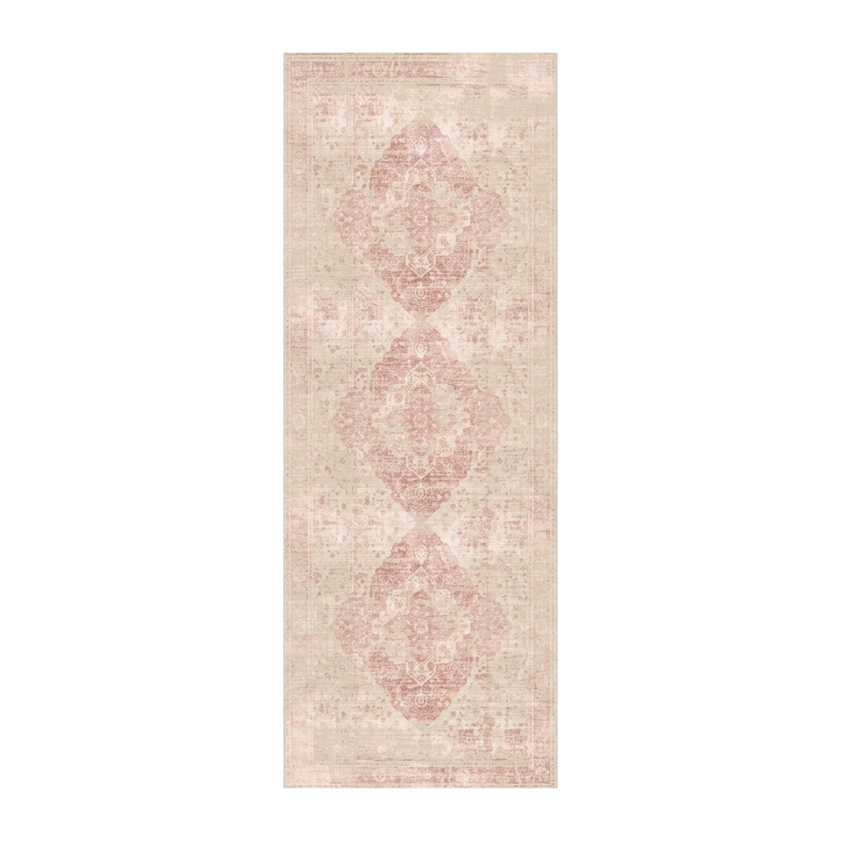 Dusty Rose Medallion Rug