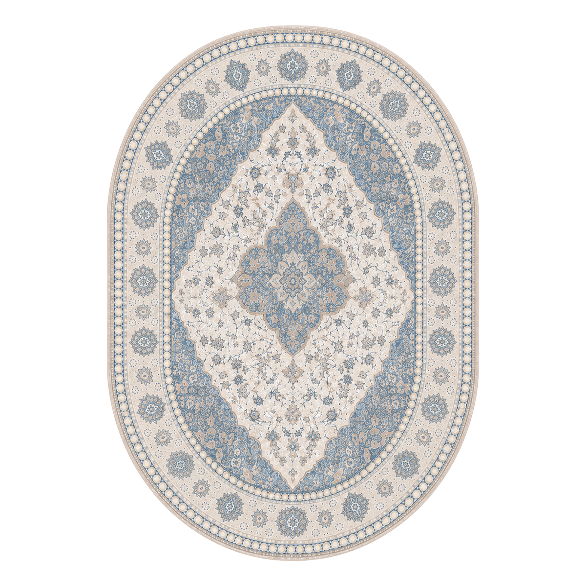 Mist Blue Heritage Rug