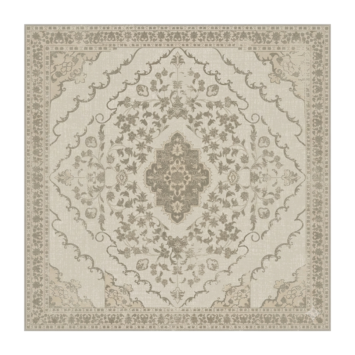 Traditional Persian Medallion Rug