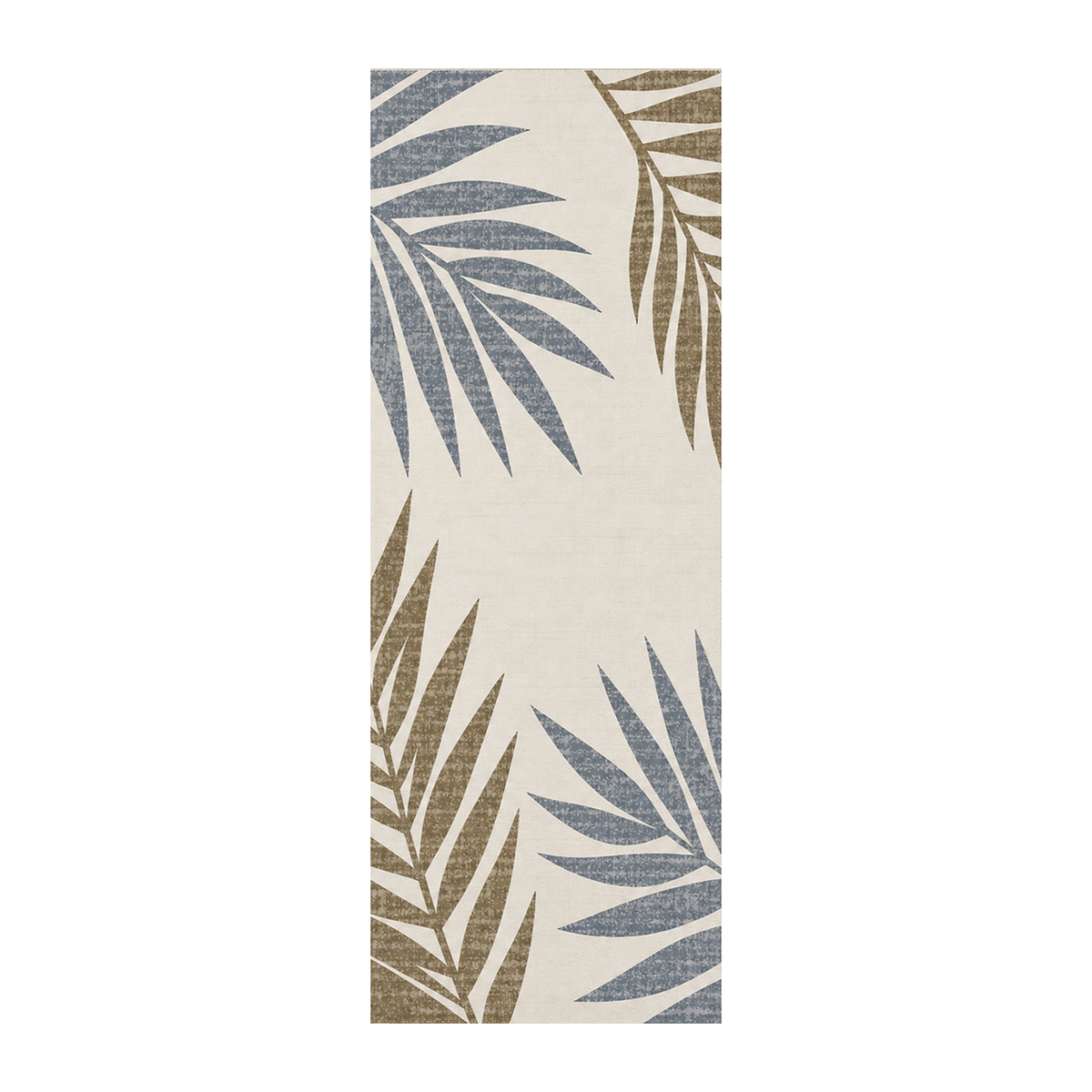 Coastal Palm Leaf Rug