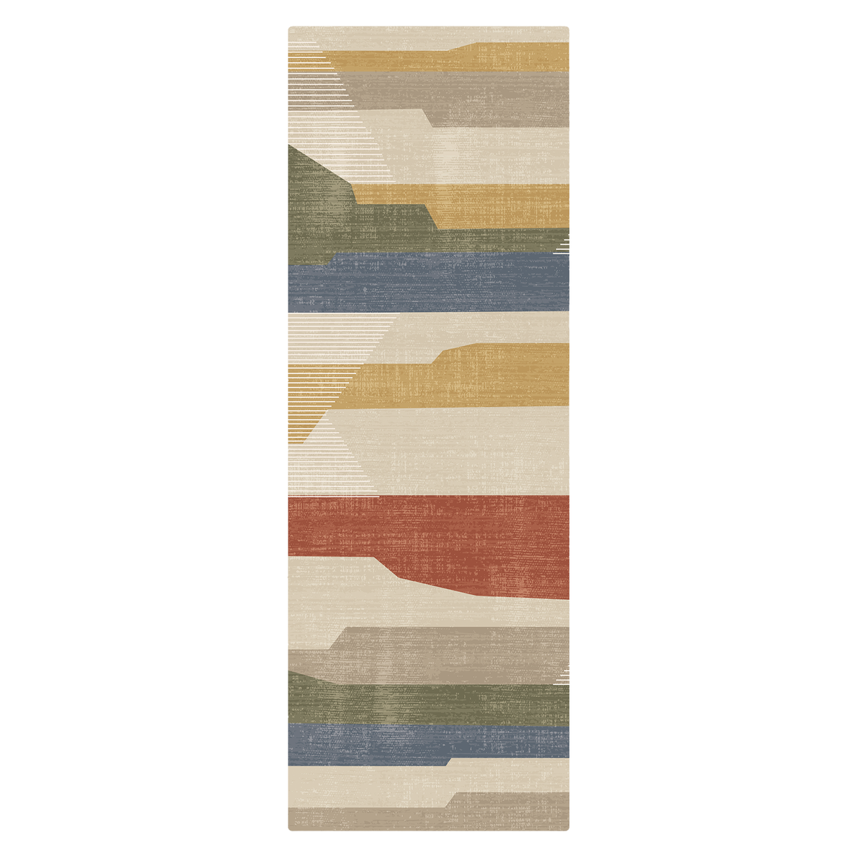 Sunset Horizon Stripe Rug