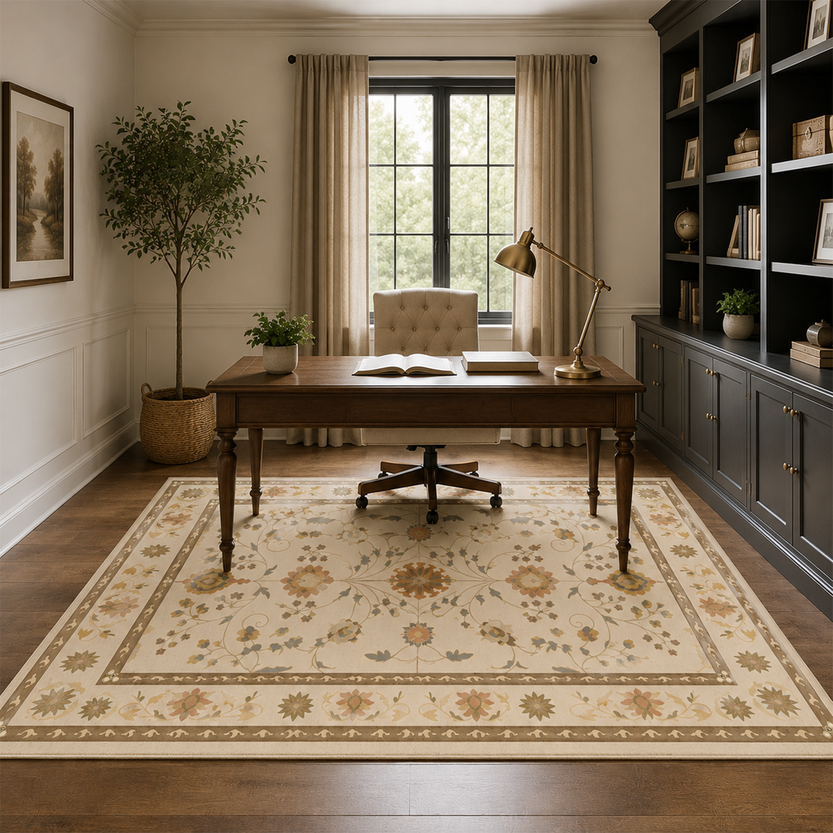Ivory Botanical Garden Rug