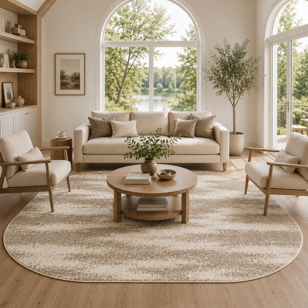 Sand Dune Abstract Rug