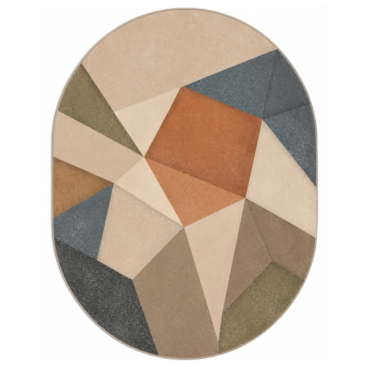 Flowing Wave Abstract Rug