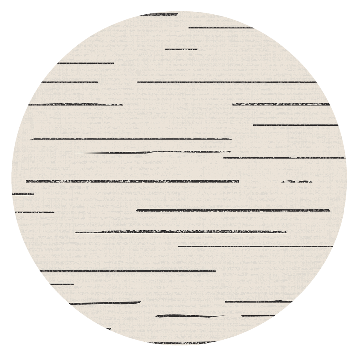 Ivory Linear Stripes Rug