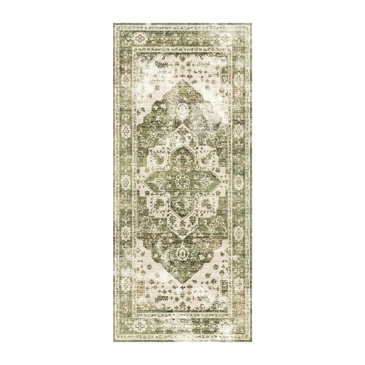 Moss Green Heritage Rug