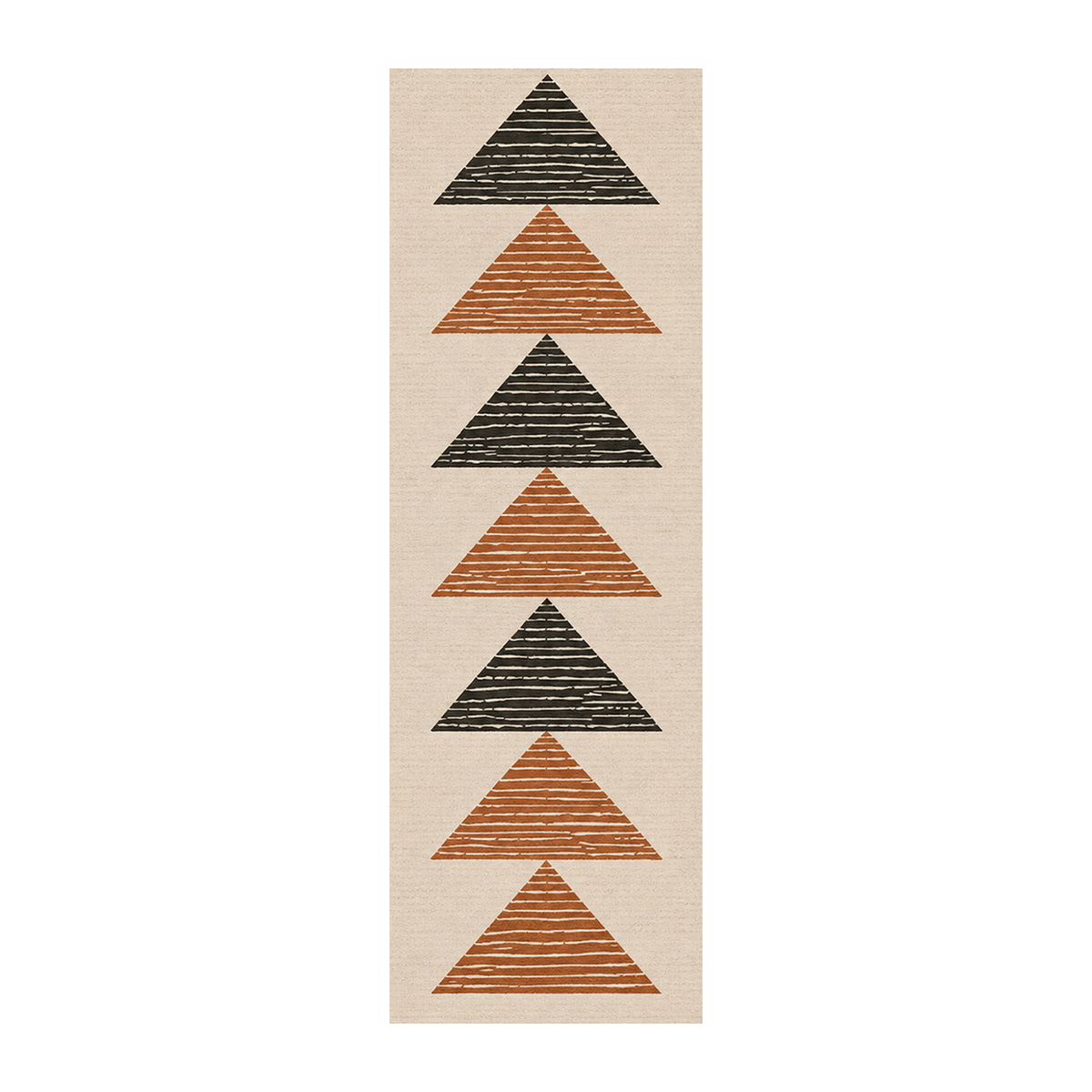 Stacked Triangle Rug
