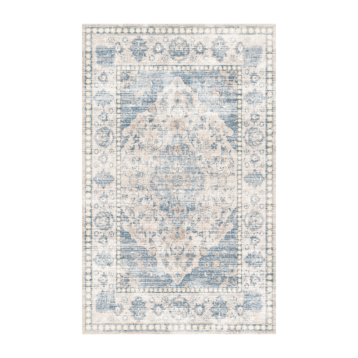 Mist Blue Heritage Rug