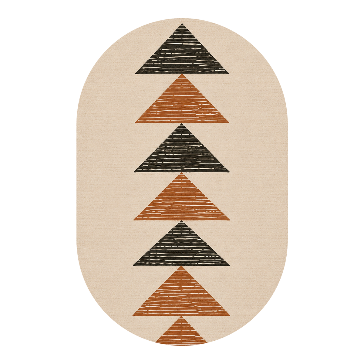 Stacked Triangle Rug