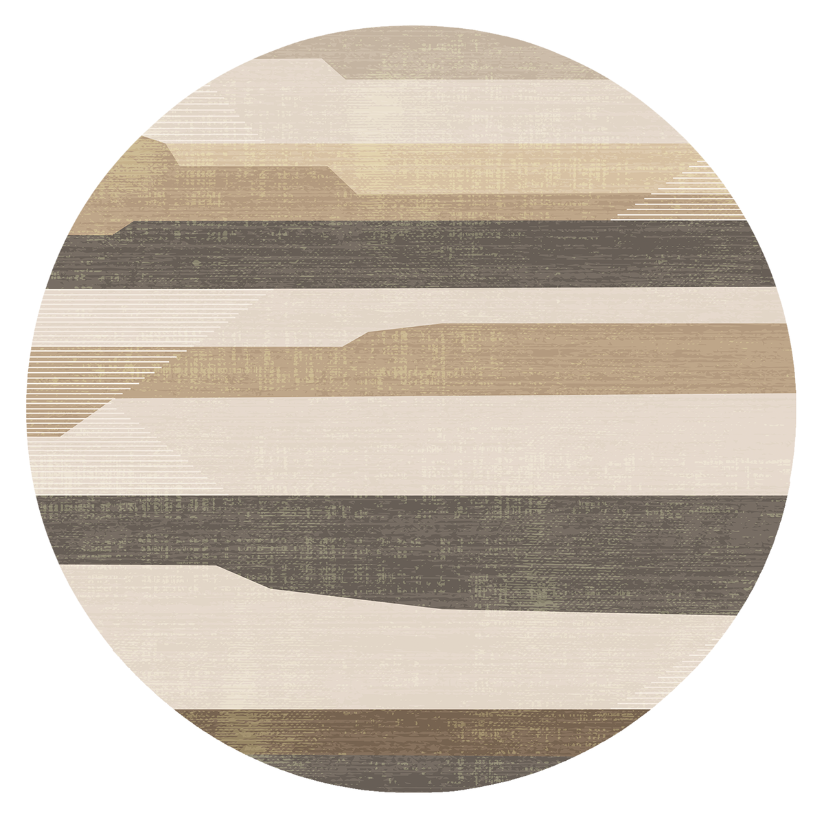 Horizon Stripe Abstract Rug