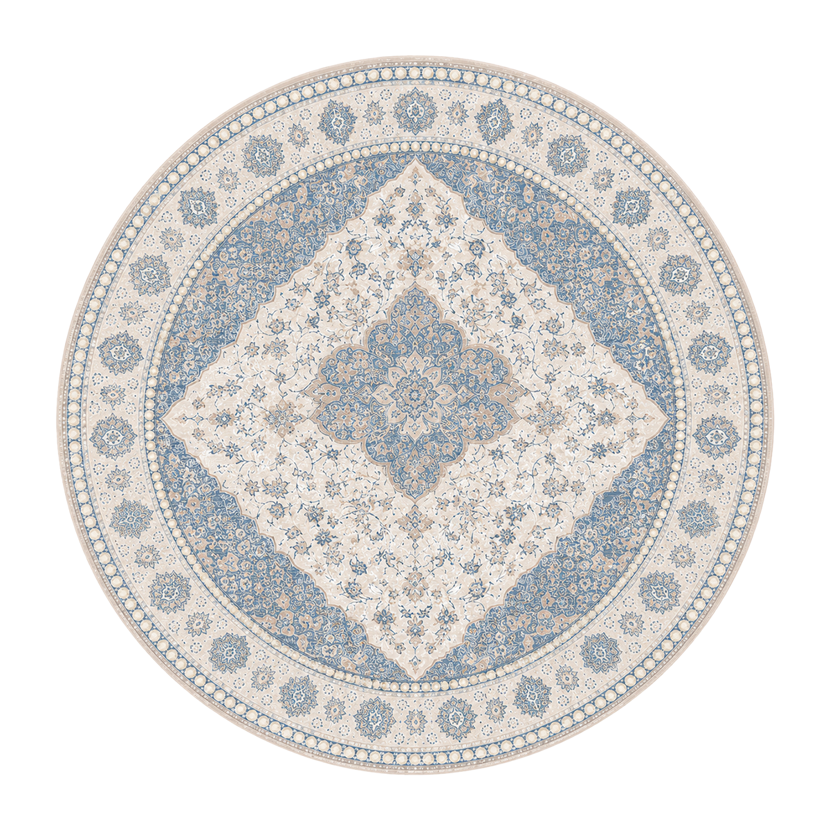 Mist Blue Heritage Rug