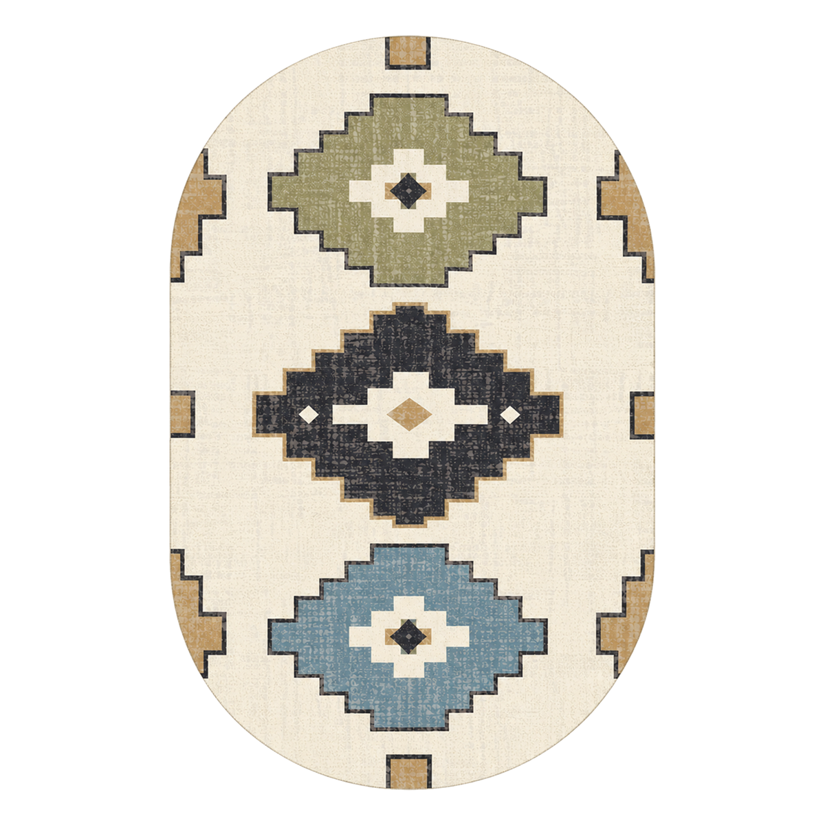 Tribal Geo Medallion Rug