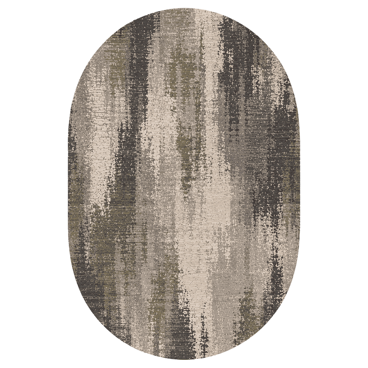 Slate Linear Abstract Rug
