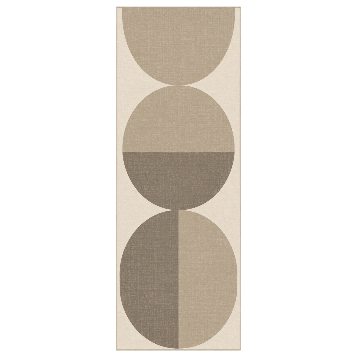 Stacked Circle Geo Rug