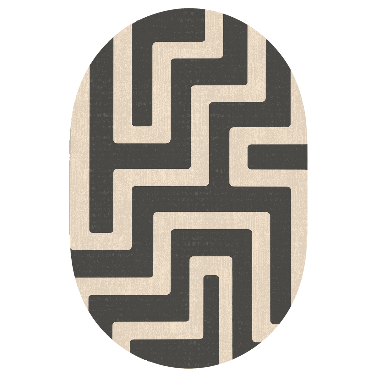 Bold Labyrinth Maze Rug