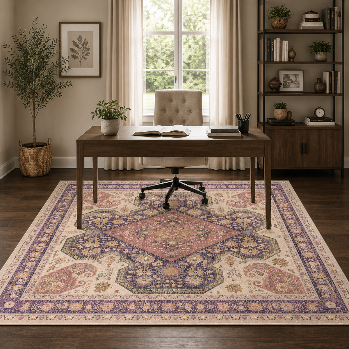 Bohemian Jewel Medallion Rug