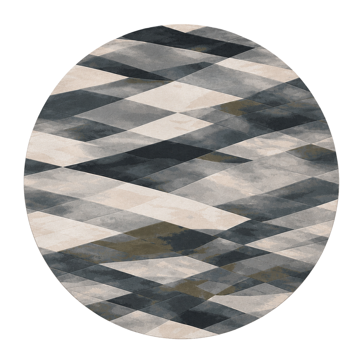Slate Prism Geometric Rug