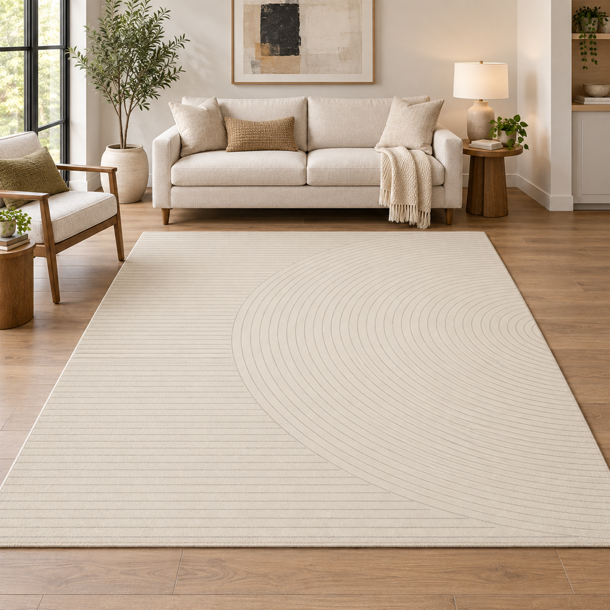 Concentric Horizon Rug
