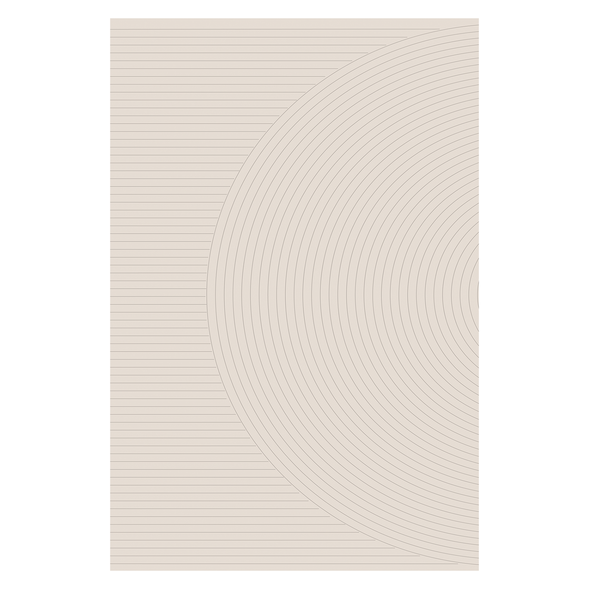 Concentric Horizon Rug
