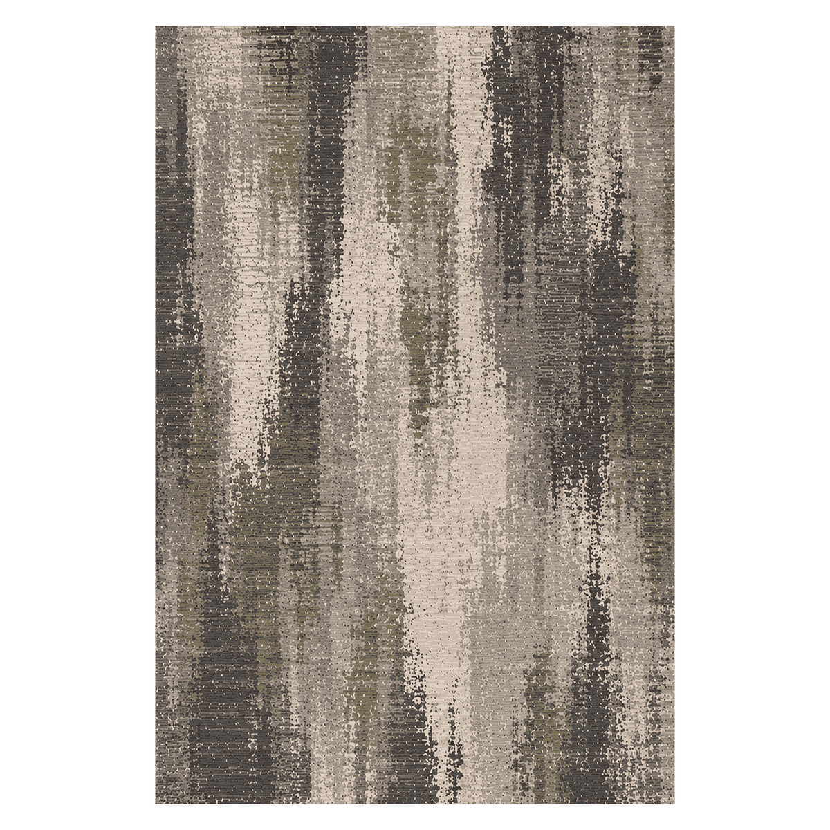 Slate Linear Abstract Rug