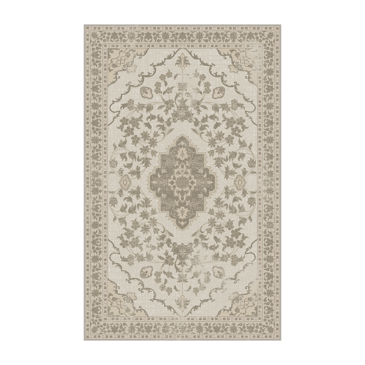 Traditional Persian Medallion Rug