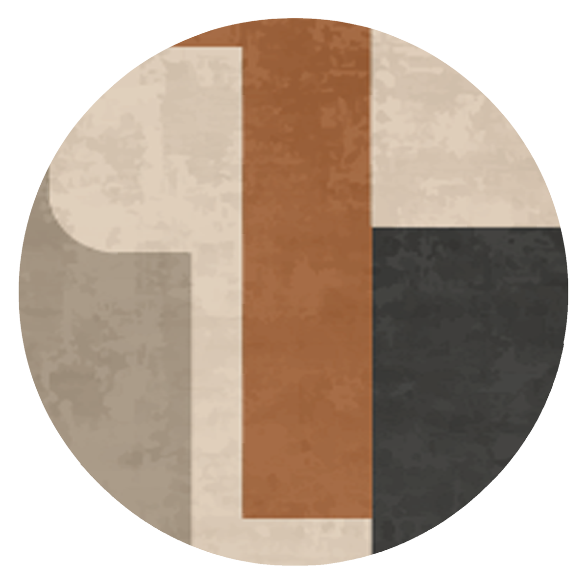 Bold Geometric Color Block Area Rug