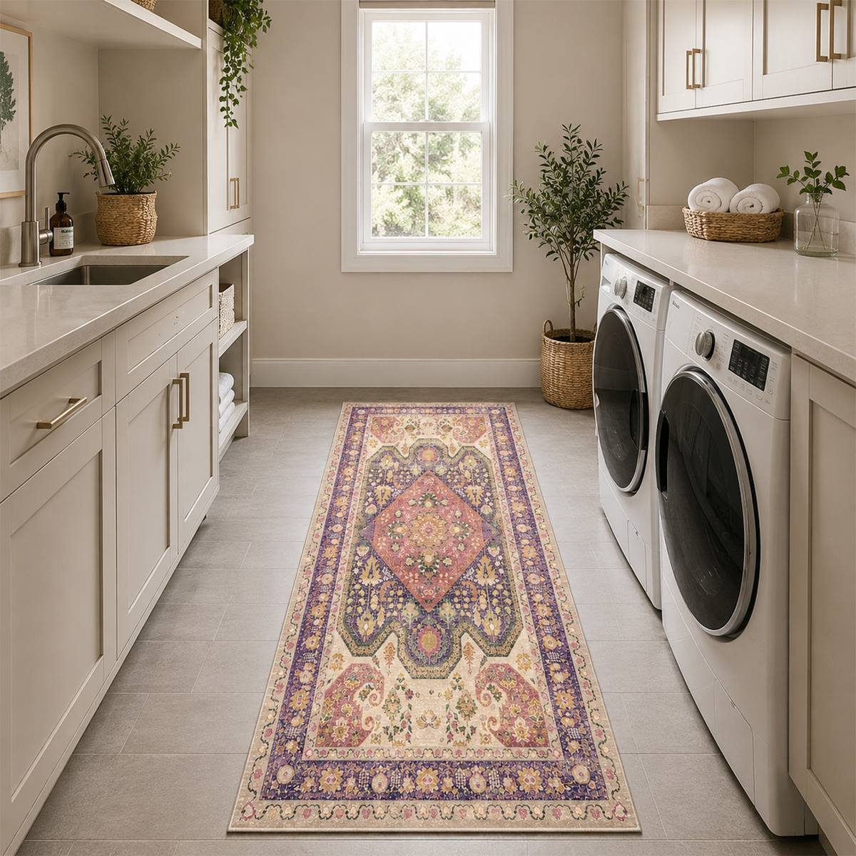 Bohemian Jewel Medallion Rug