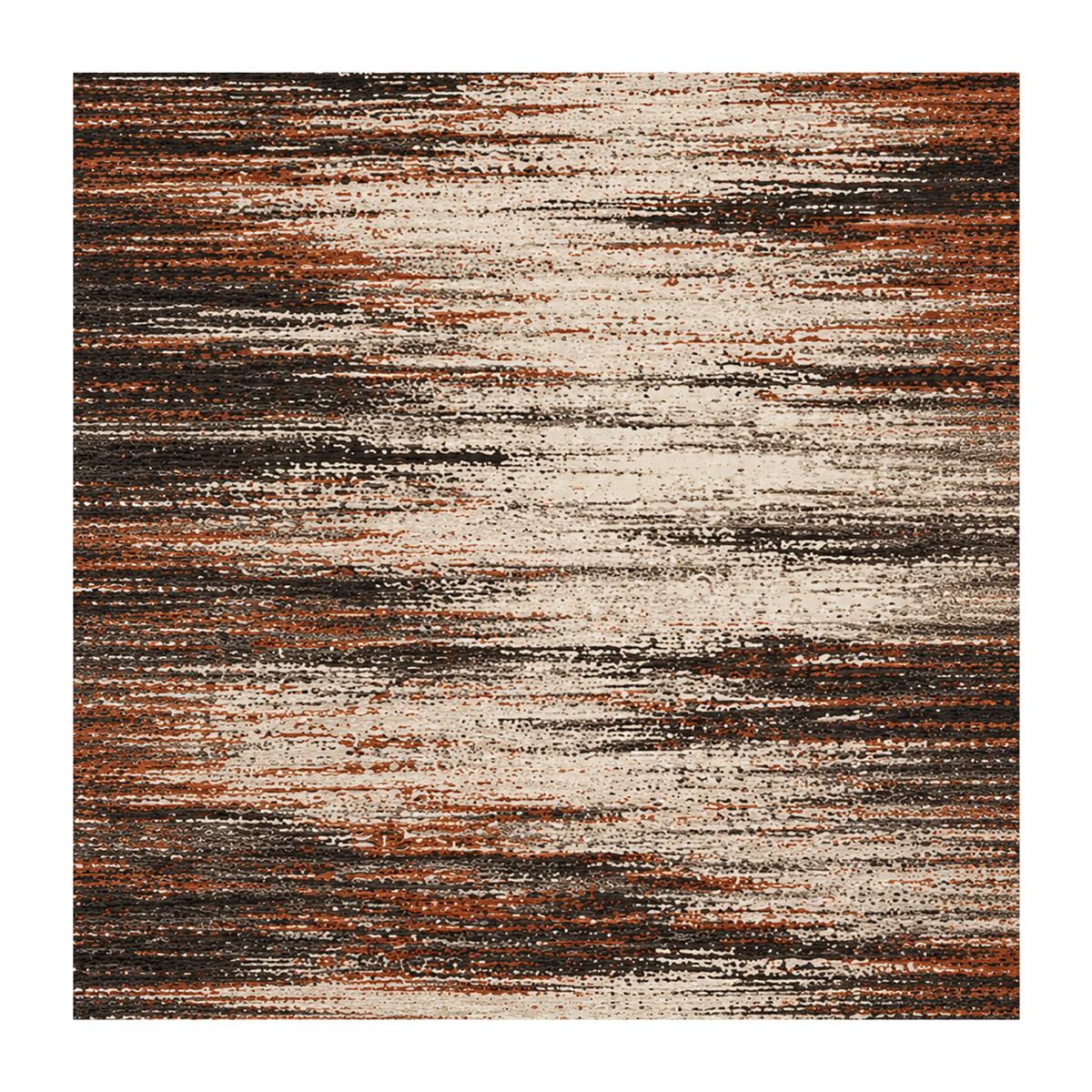 Ember Brushstroke Rug